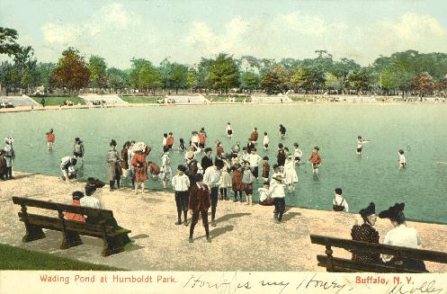 Humbolt Park Wading Pool, ca. 1906