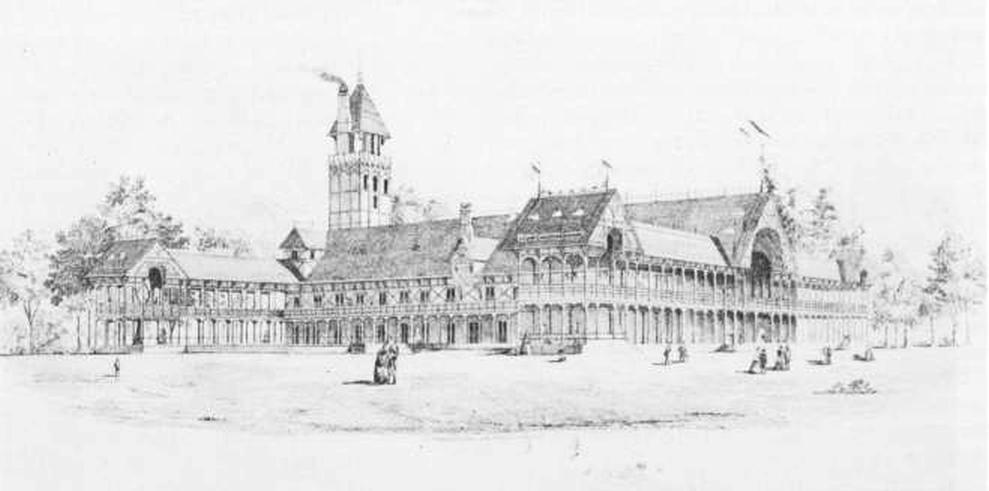 Parade House - Vaux & Wisedell, 1876