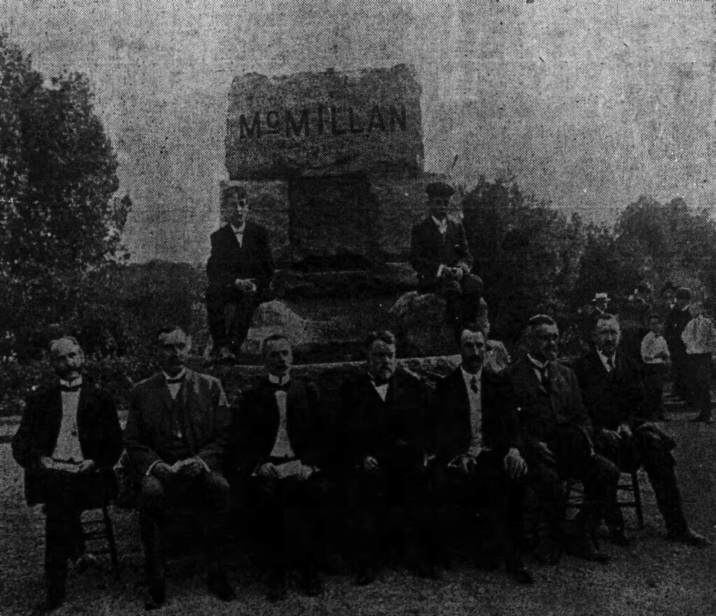McMillan Fountain Unveilling 12 Sep 1905