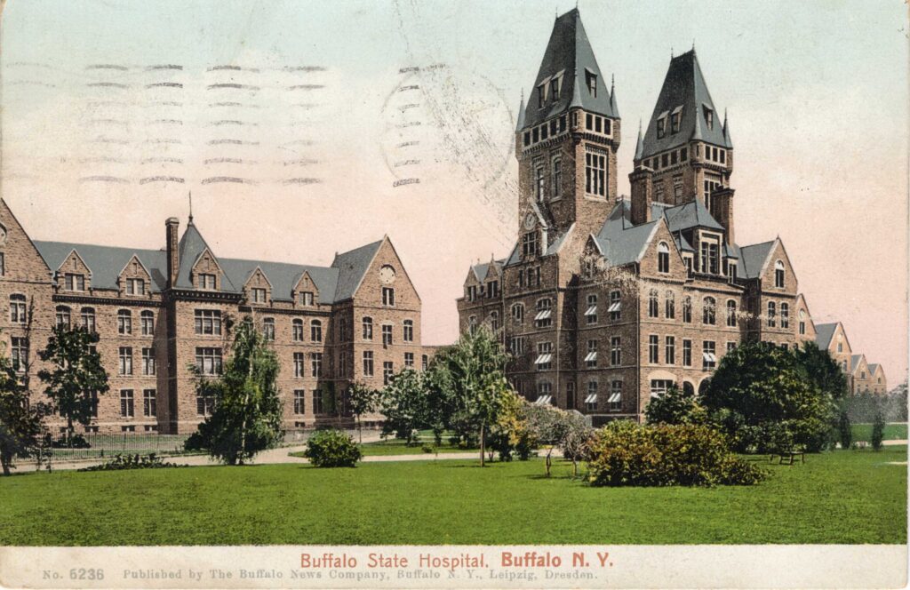 Buffalo State Hospital, about 1906